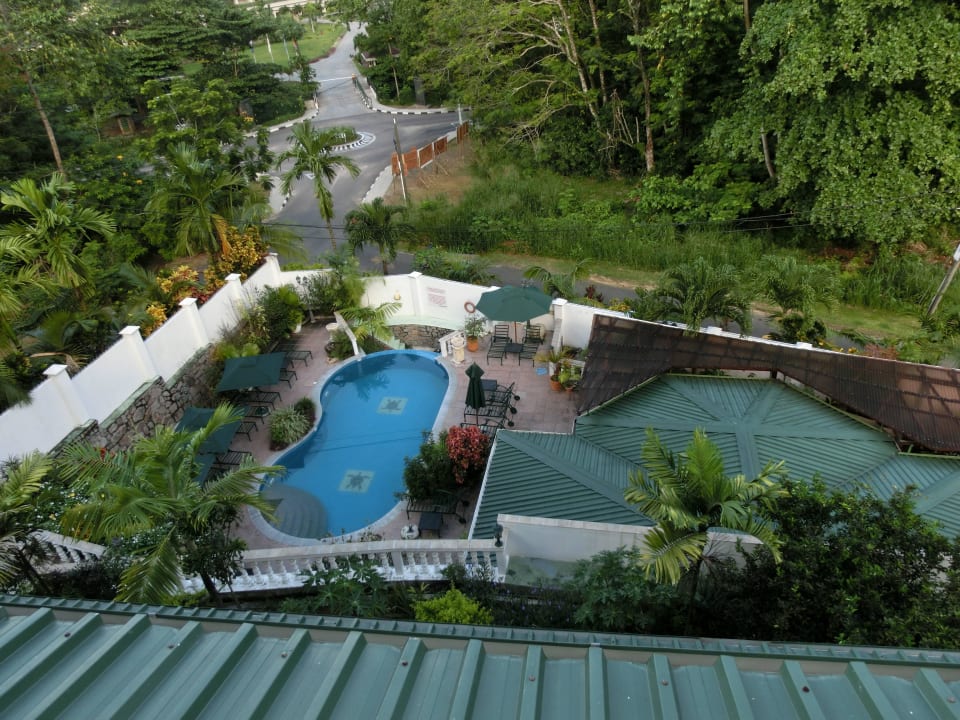 Blick vom Balkon Hanneman Holiday Residence