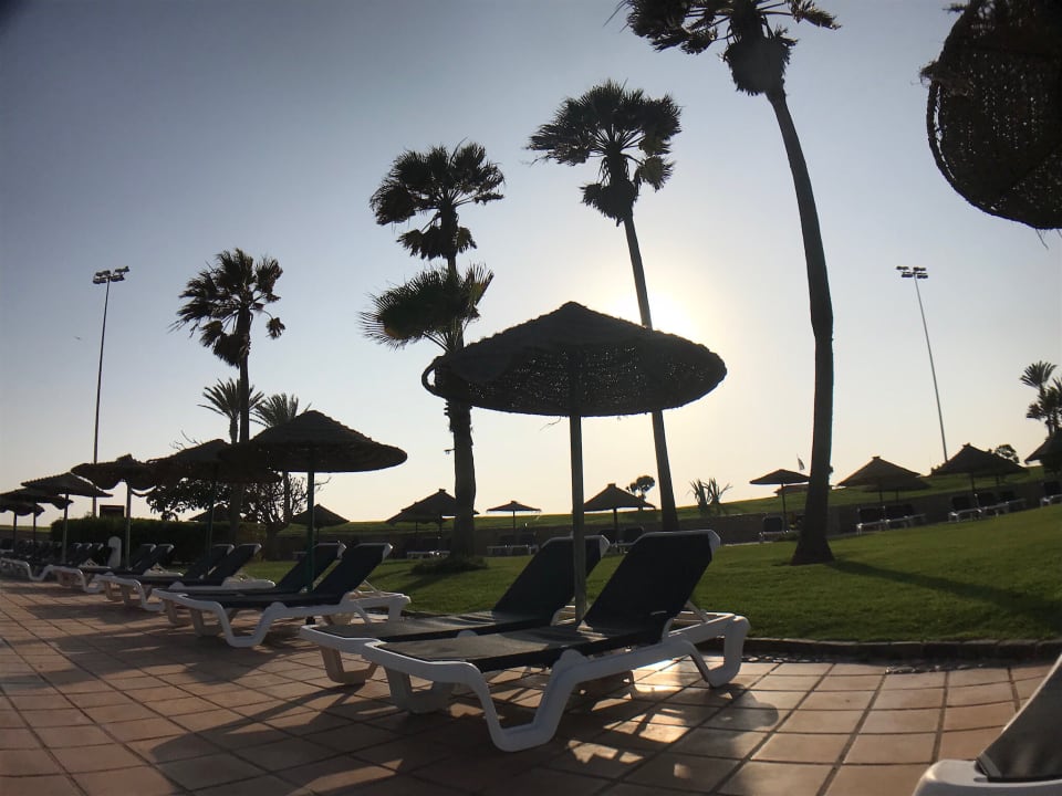 Liegemöglichkeiten am Pool Hotel Riu Tikida Dunas