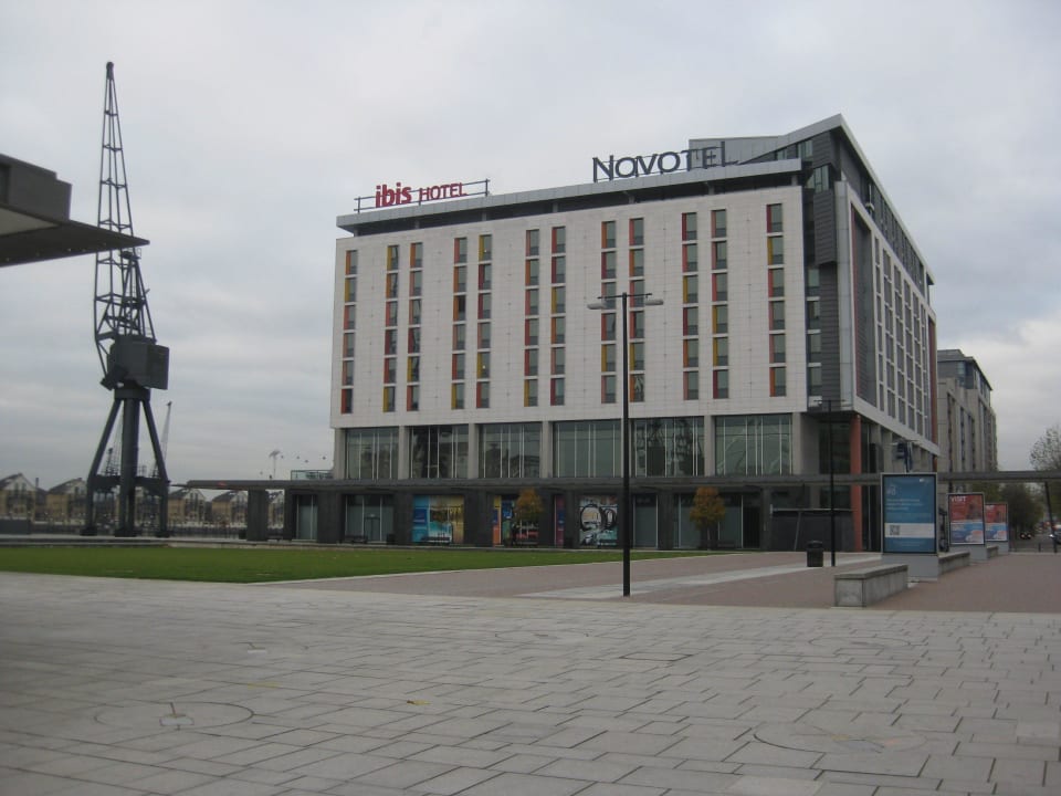 Novotel vom ExCel gesehen Hotel Novotel London Excel