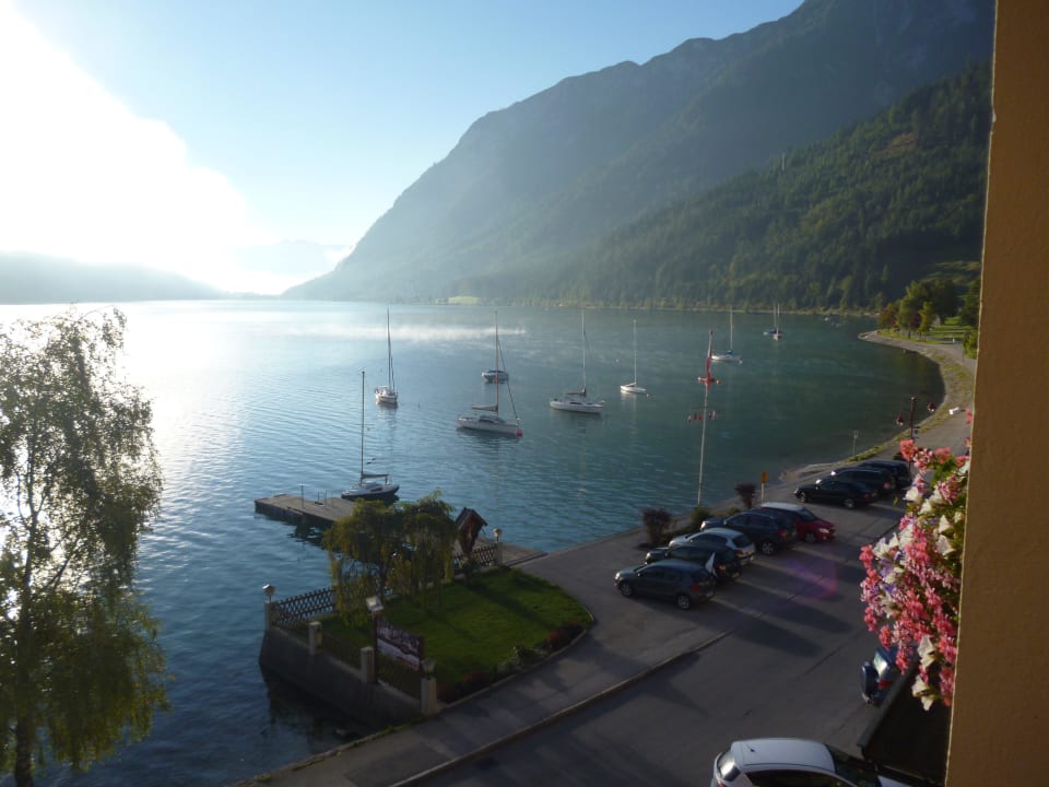 Vom Balkon Zimmer 320 Hotel Post am See