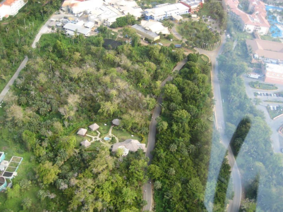 Spa-Bereich von oben Royalton Splash Punta Cana