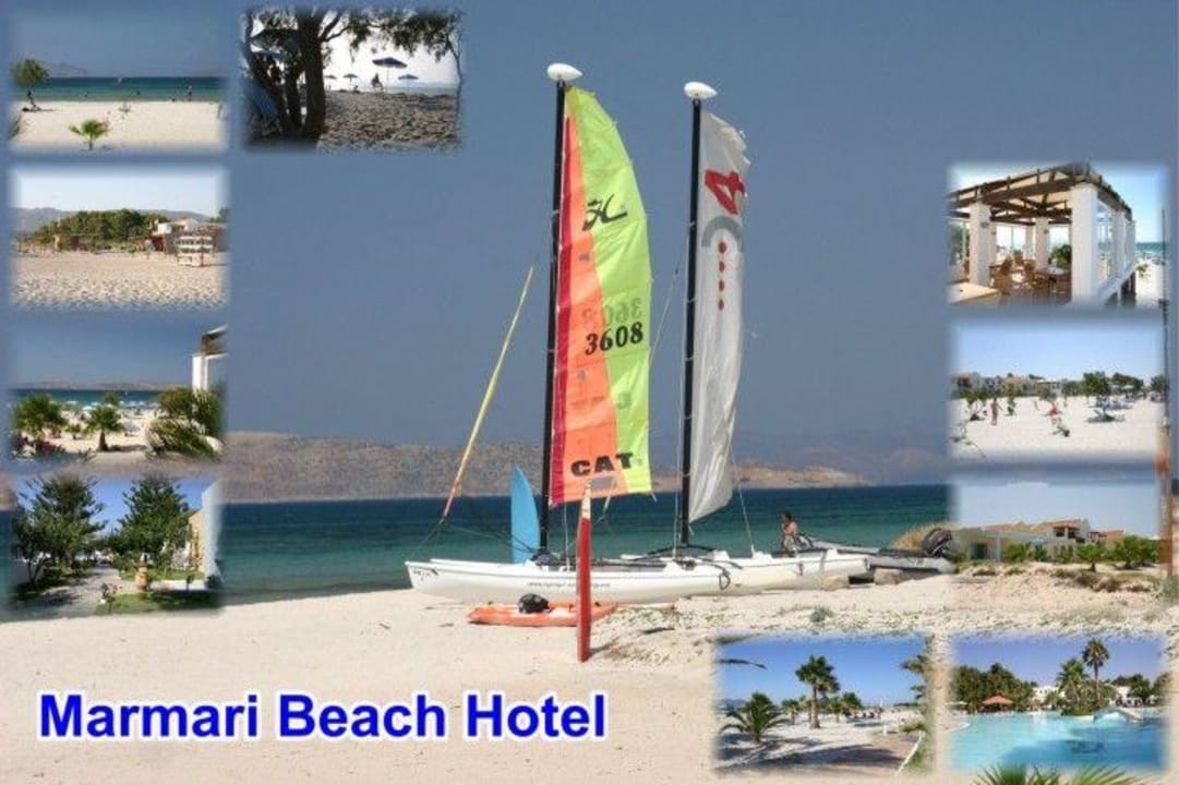 Collage Marmari Beach Hotel Atlantica Marmari Beach