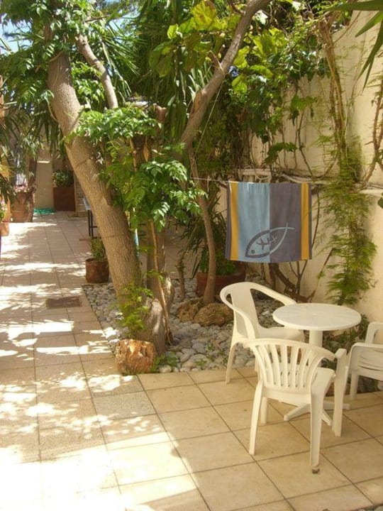 Innenhof des Erato Erato Hotel