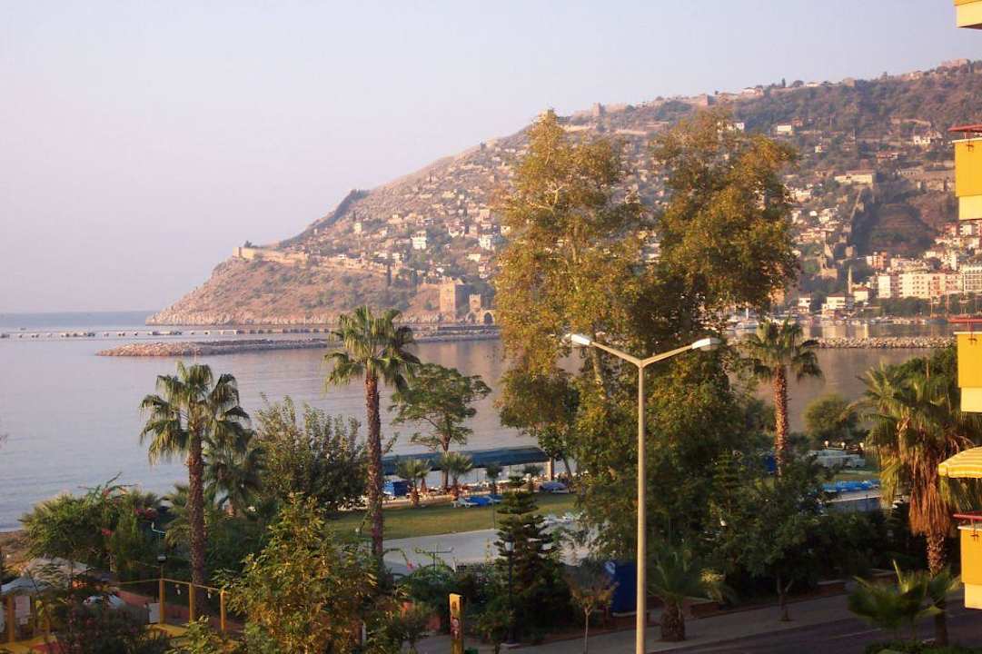 Ausblick vom Balkon Hotel Best Beach