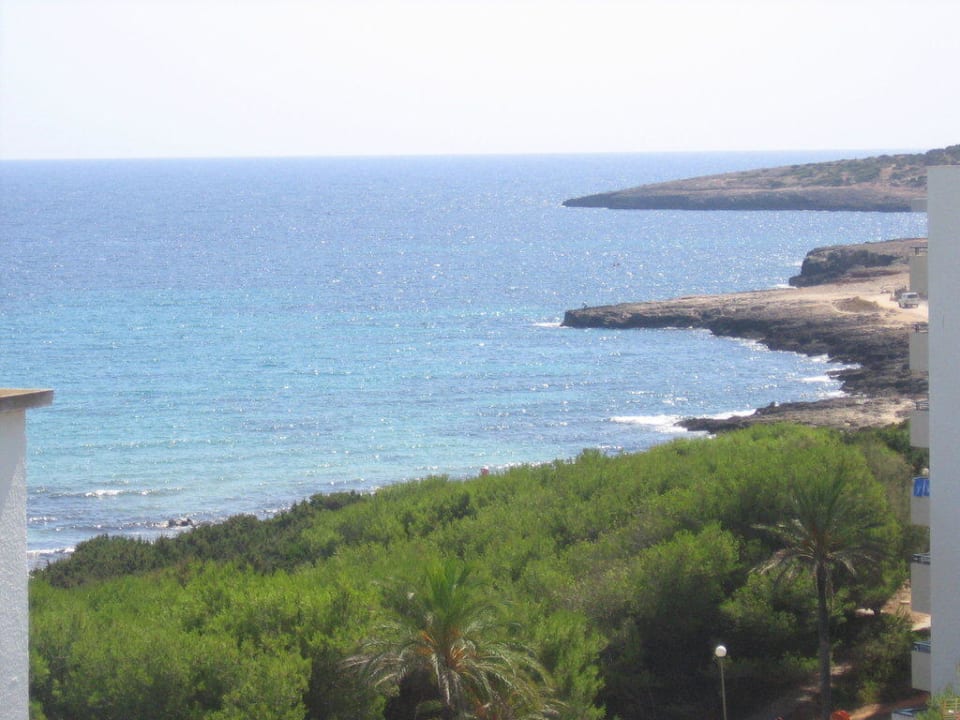 Blick aus unserem Appartment Hipotels Bahia Grande