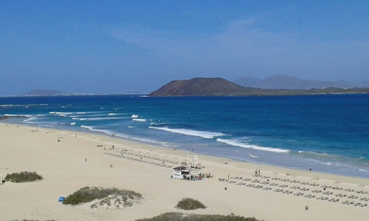 Blick aus dem Fenster von Einzelzimmer 563 Hotel Riu Palace Tres Islas
