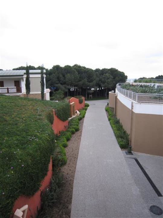 Weg zum Strand Voyage Belek Golf & Spa
