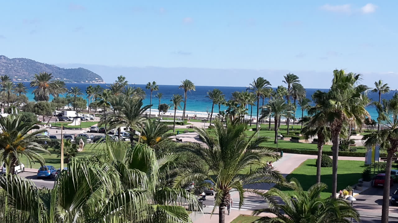 Ausblick Hipotels Cala Millor Park