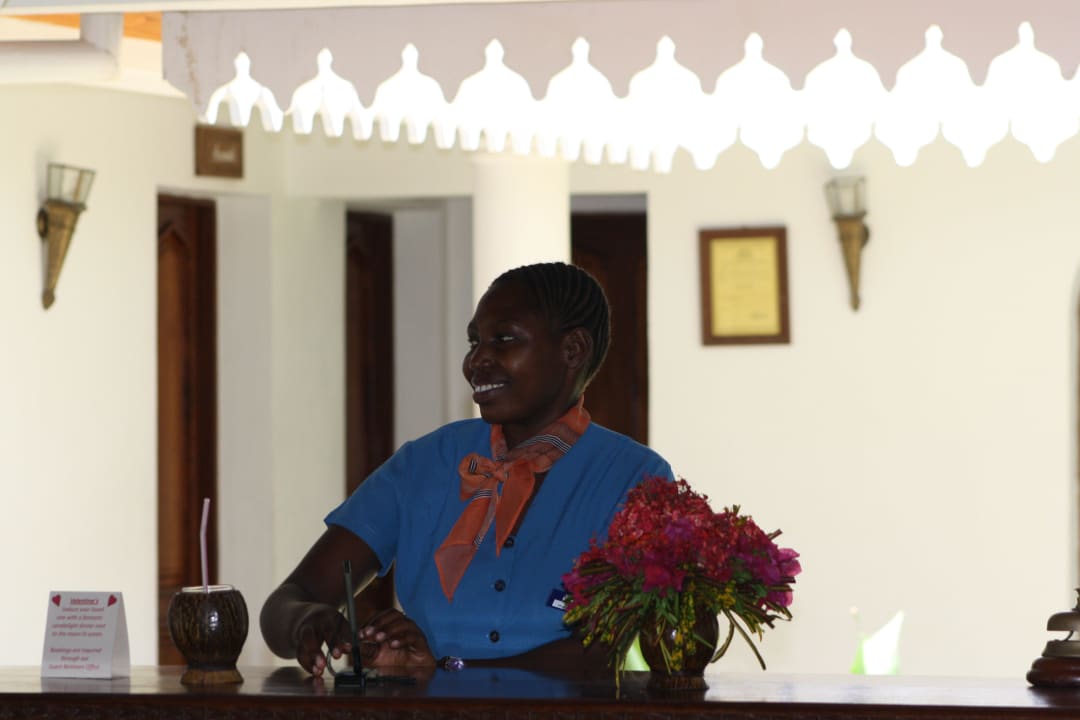 Freundlichste Lobby-Mitarbeiterin Sultan Sands Island Resort & Spa