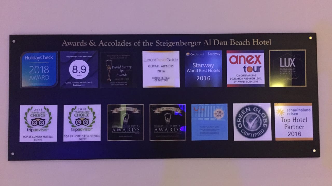 Lobby Steigenberger ALDAU Beach Hotel