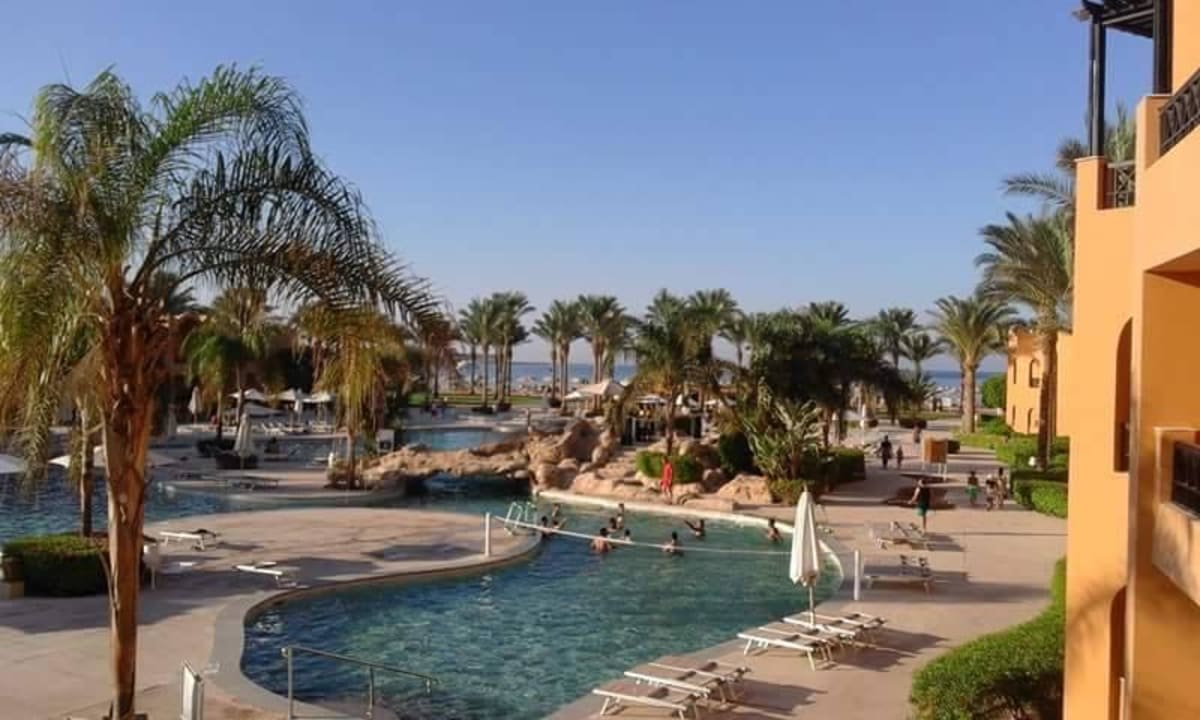 Blick aus unserem Zimmer Stella Beach Resort & Spa Makadi Bay