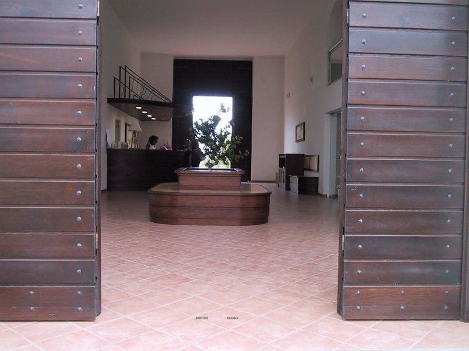 Eingang zur Rezeption Résidence Sognu Di Rena