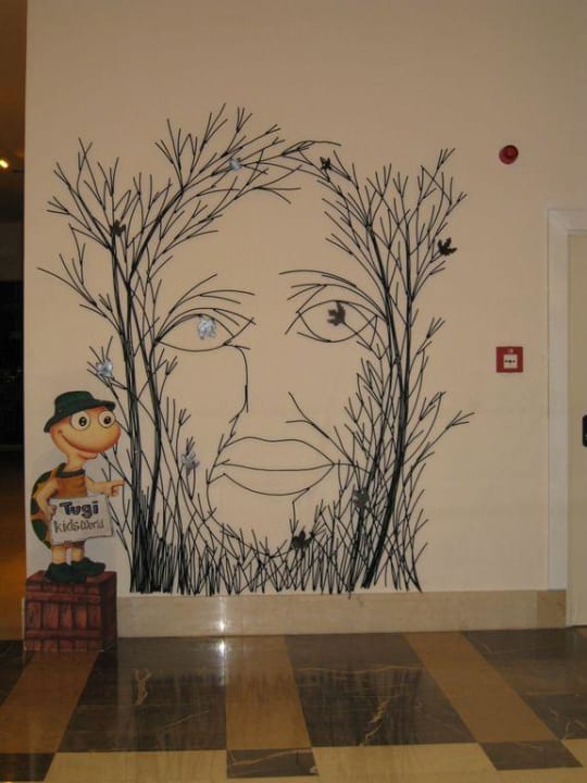 Kunst in der Lobby Voyage Belek Golf & Spa