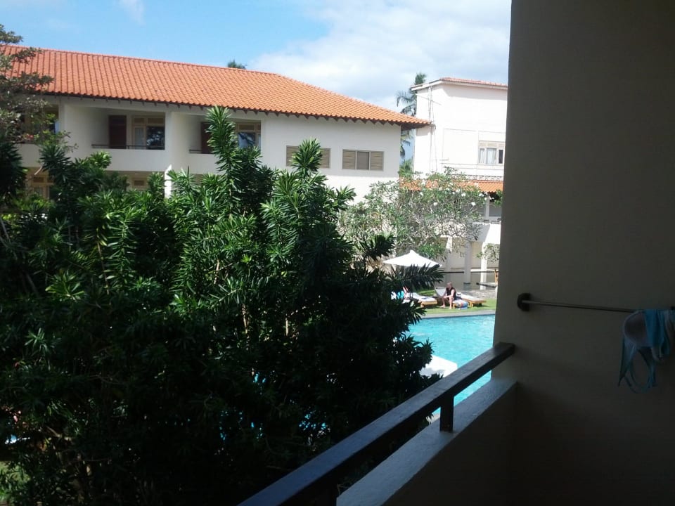 Ausblick Balkon nach rechts Mermaid Hotel & Club
