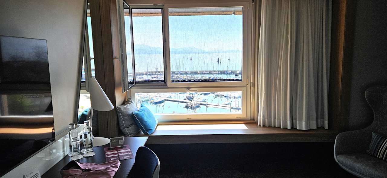 Zimmer Mövenpick Hotel Lausanne