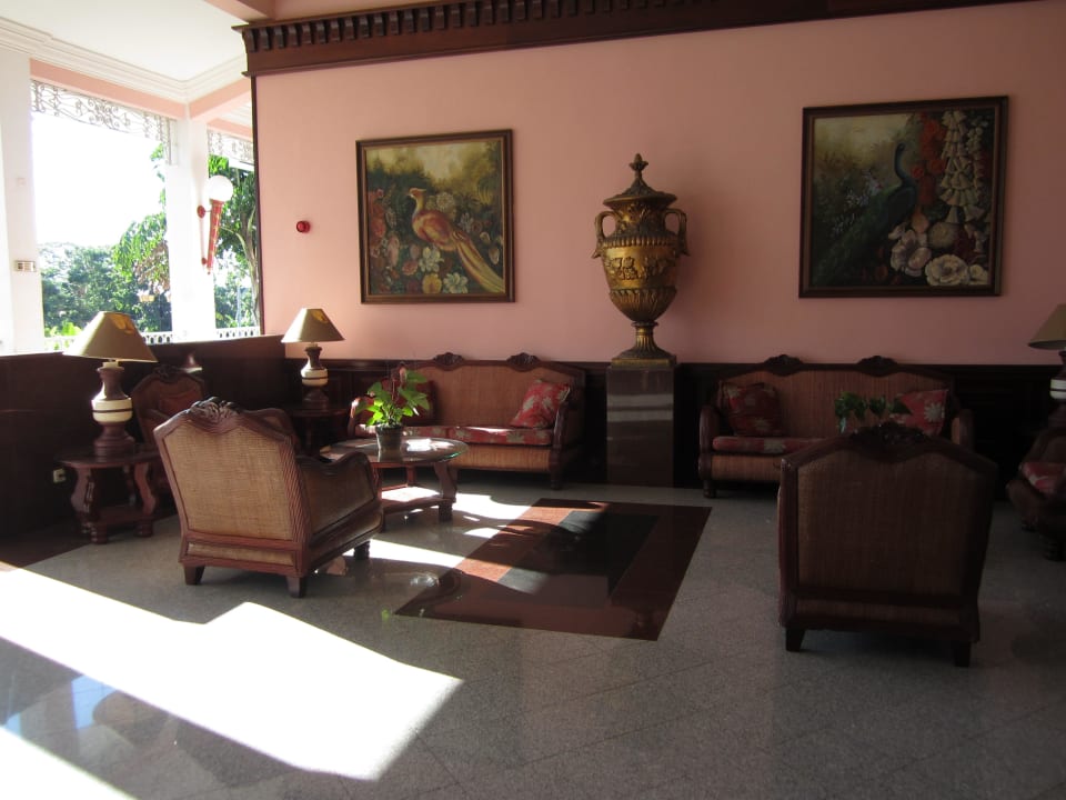 Lobby und Eingang Hotel Riu Palace Tropical Bay