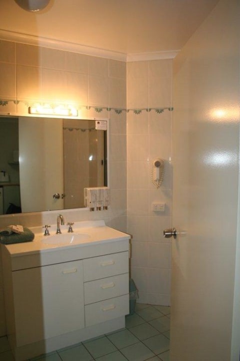 Dusche/WC Fairway Motor Inn