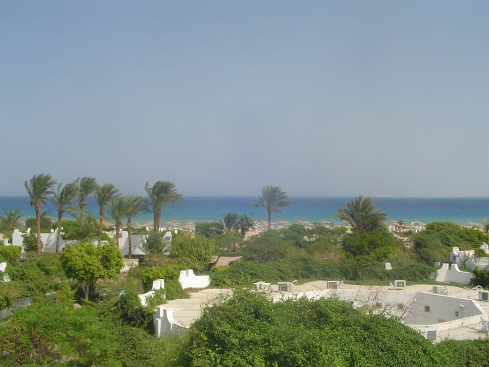 Widok z hotelu Shams Safaga Resort