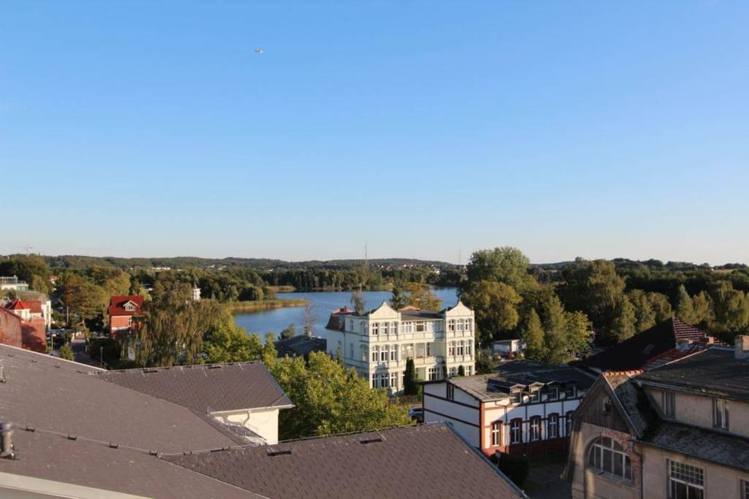Blick über die Dächer SEETELHOTEL Kaiserstrand Beachhotel