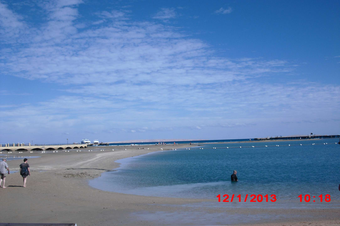 Ein Blick auf den Strand Pickalbatros Dana Beach Resort - Hurghada