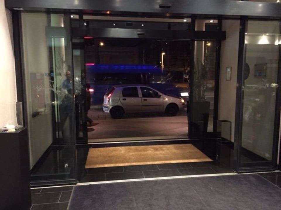 Eingang Flemings Hotel Wien-Stadthalle