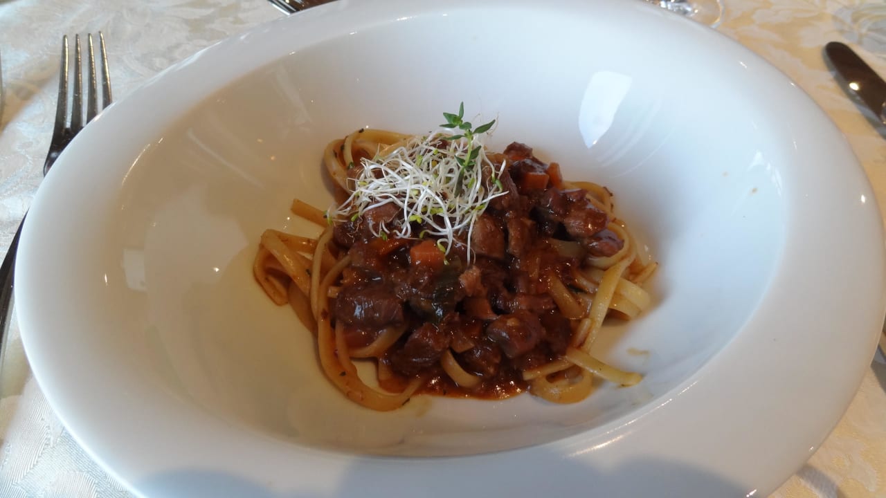 Abendessen im Mirabell Hotel Chalet Mirabell