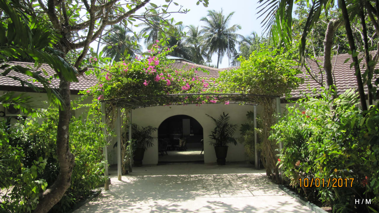 Gartenanlage Embudu Village