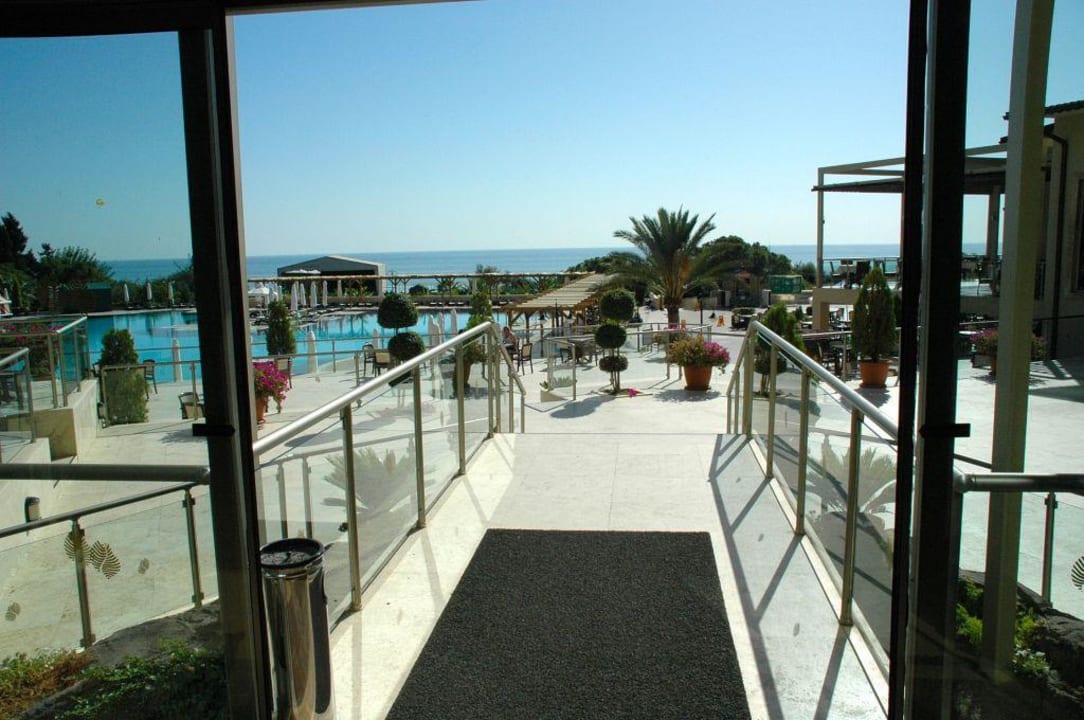 Blick aus dem Hotel in die Anlage Arcanus Hotels Sorgun