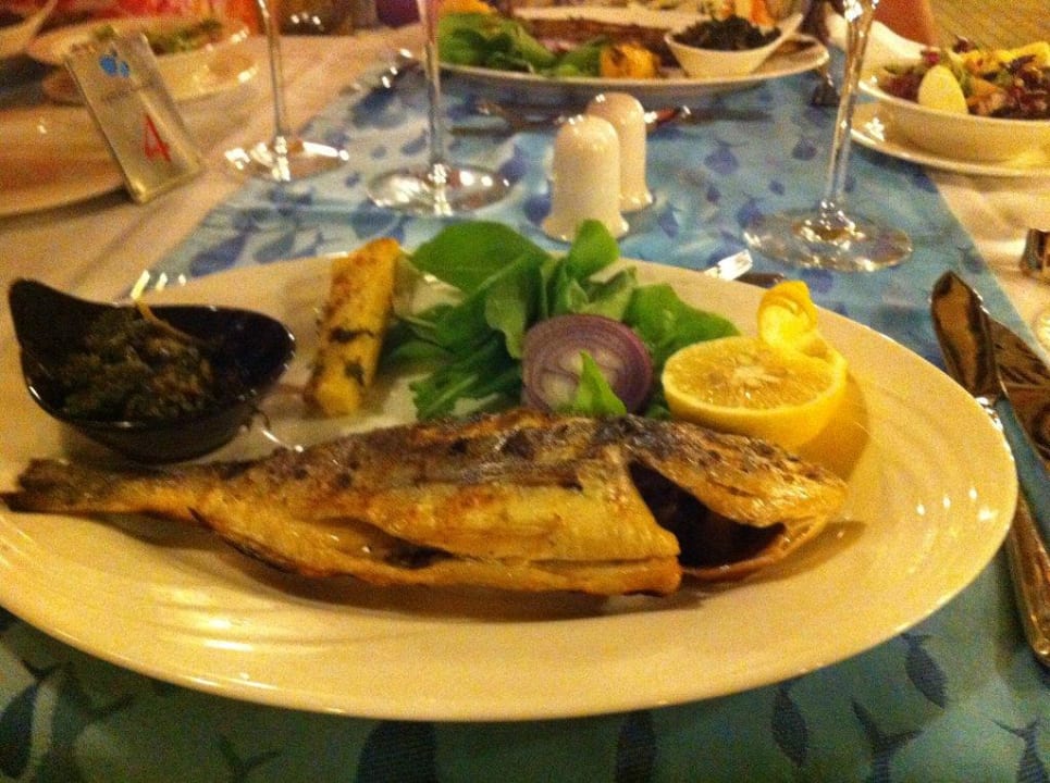 Abends im Fischrestaurant am Strand Diamond Excellence Resort & Spa