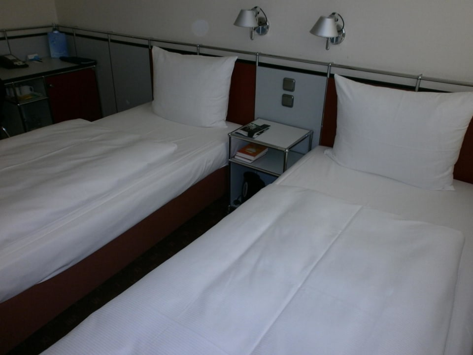 Schmale Betten NYX Hotel Erfurt