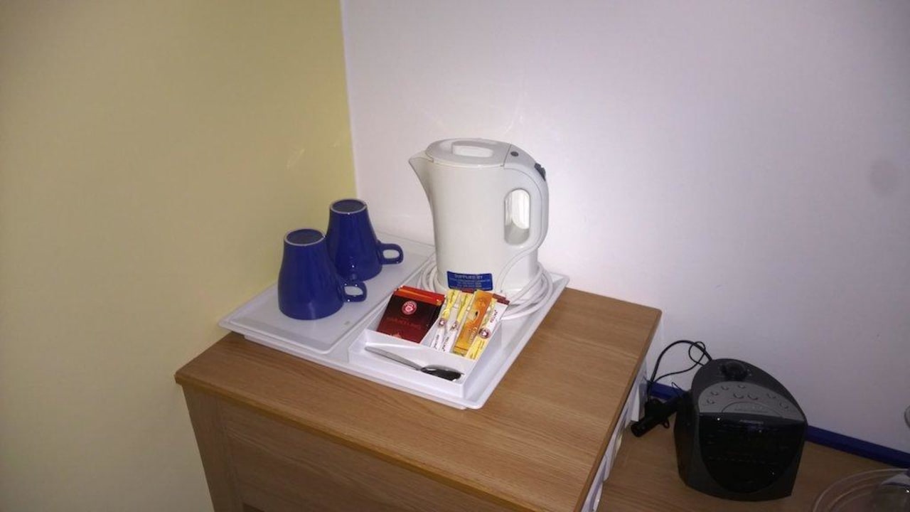 Wasserkochen, Tee, Kaffee, Wecker Median Hotel Hannover Messe