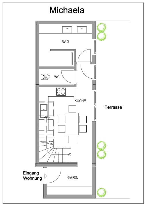 Zimmer Landhaus Celina - Panoramastall Roßberg