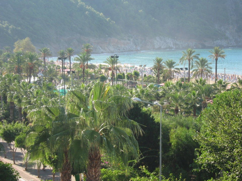 Ausblick vom Flur aus Hatipoglu Beach Hotel