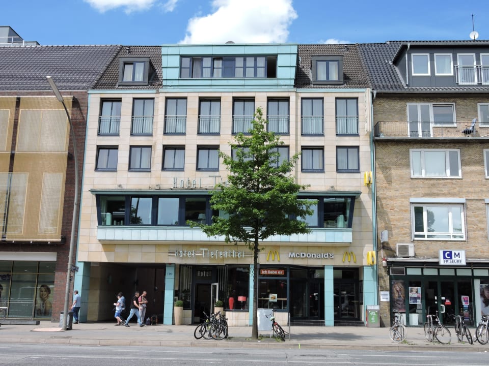 Außenansicht Garner Hotel Hamburg - Wandsbek Marktplatz