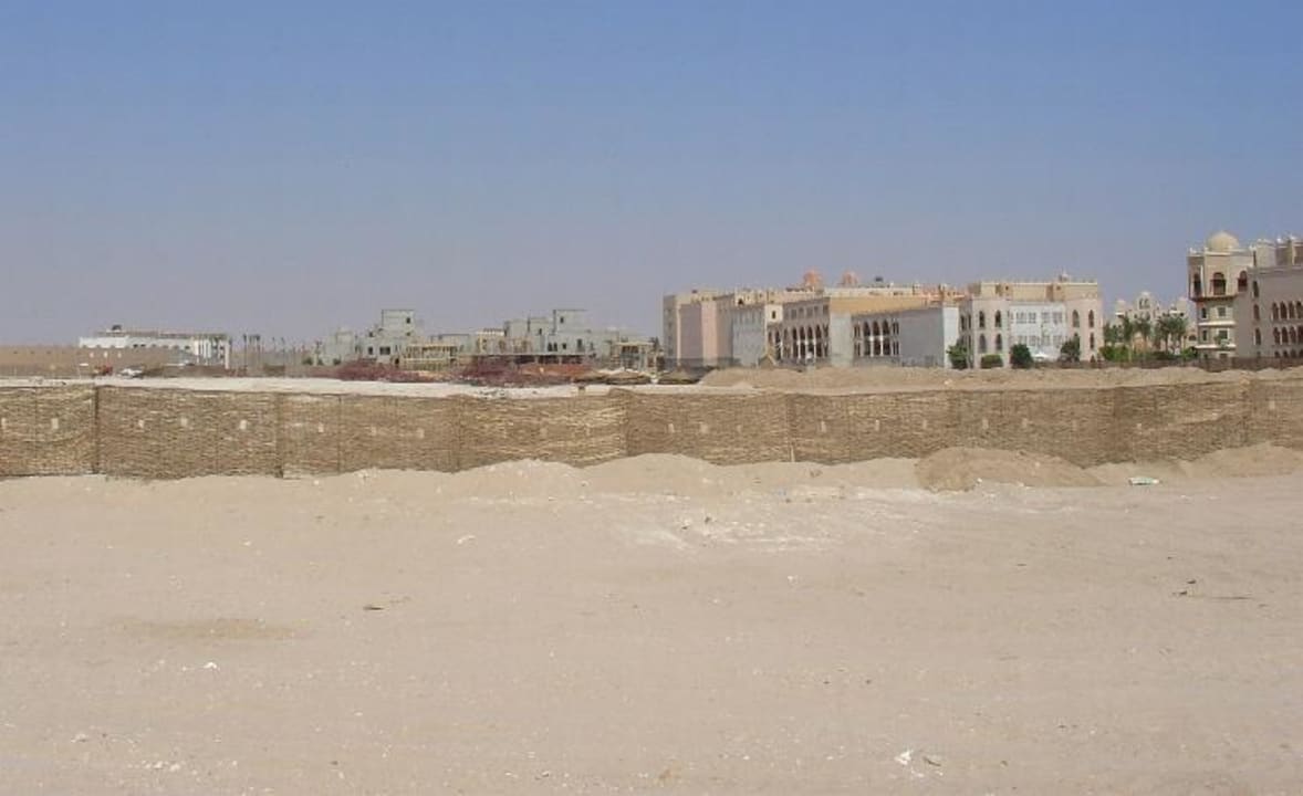 Die Baustelle neben dem Makadi Palace Makadi Palace