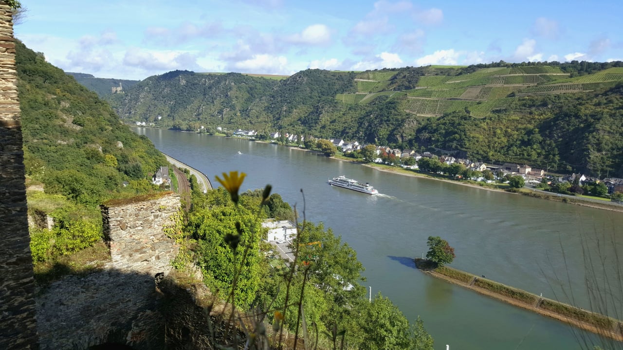 Ausblick Hotel Schloss Rheinfels