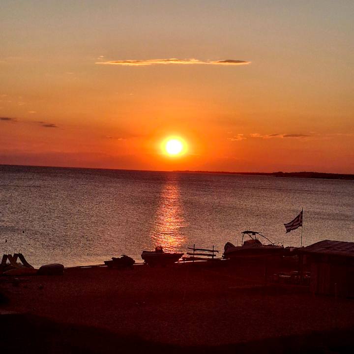 Ausblick Portes Lithos Luxury Resort