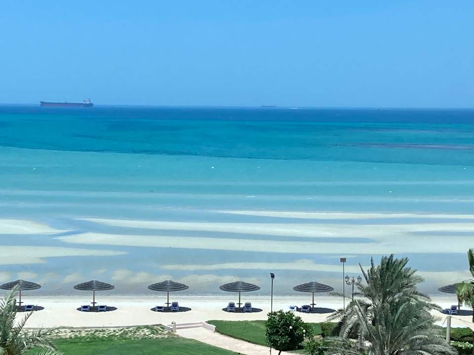 Ausblick Hotel Danat Jebel Dhanna Resort