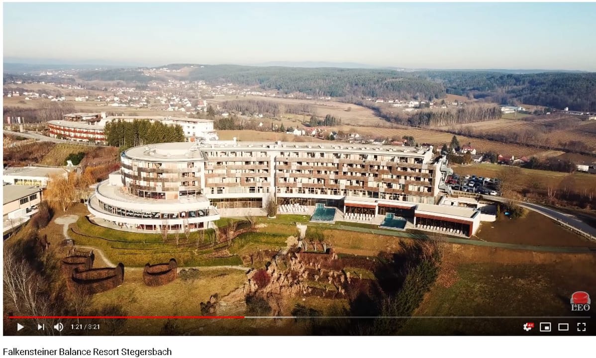 Außenansicht Falkensteiner Balance Resort Stegersbach