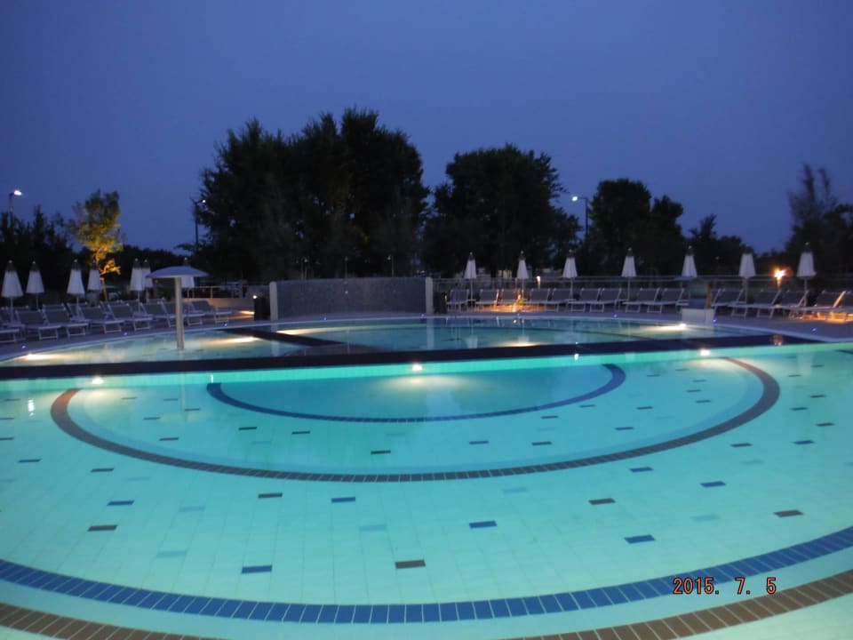 Auch am Abend sehr schön Laguna Park Hotel