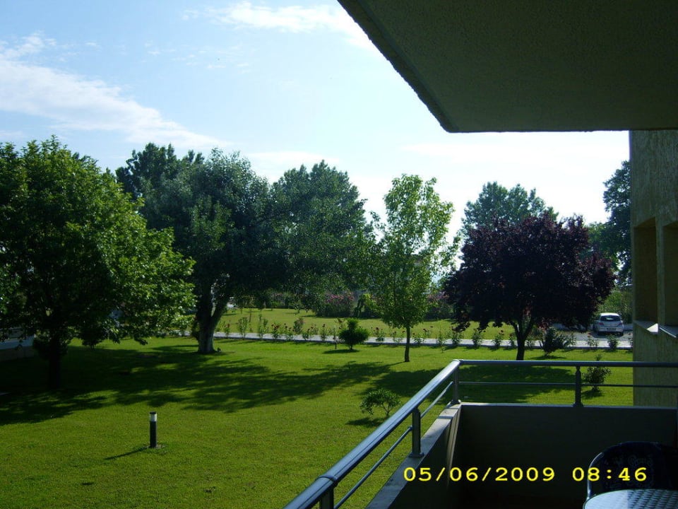 Blick vom Balkon alltoura Club Hotel Poseidon Palace