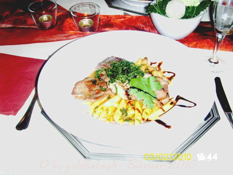 Teil des Candle-Light-Dinner Boutiquehotel Myn Utspann