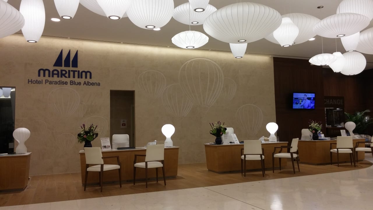 Lobby Maritim Hotel Paradise Blue Albena