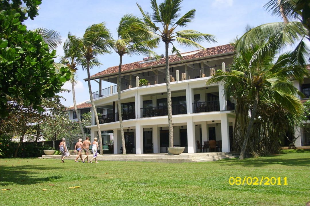 Hoelansicht von Garten aus Earl’s Reef Beruwala