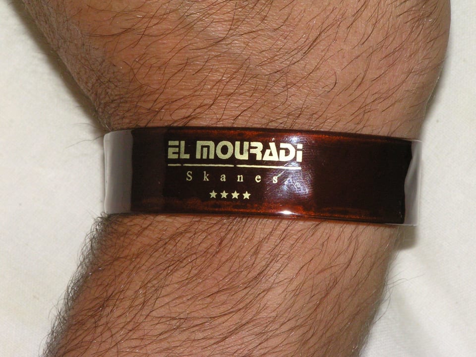 All-Inklusive-Armband Hotel El Mouradi Skanes Beach