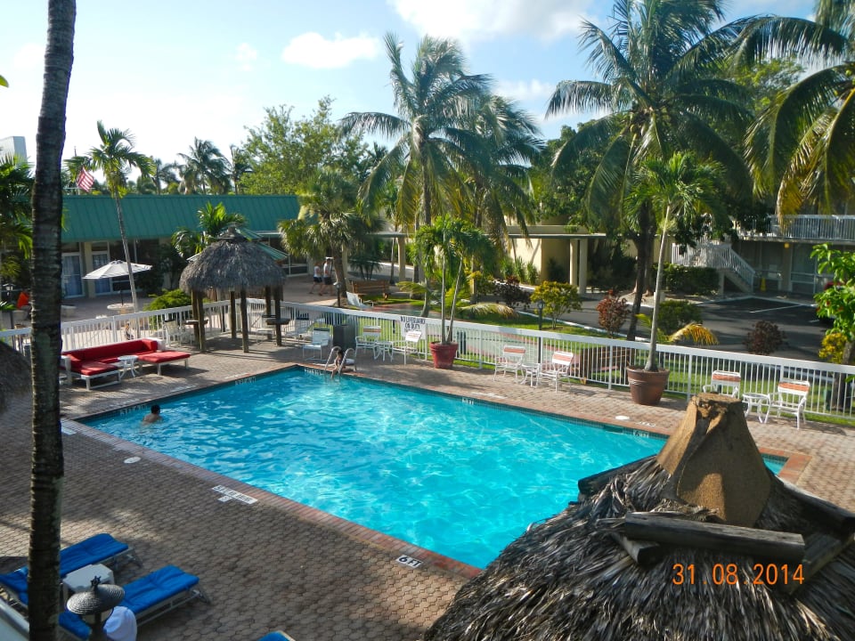 Blick zum Pool Floridian Hotel Of Homestead