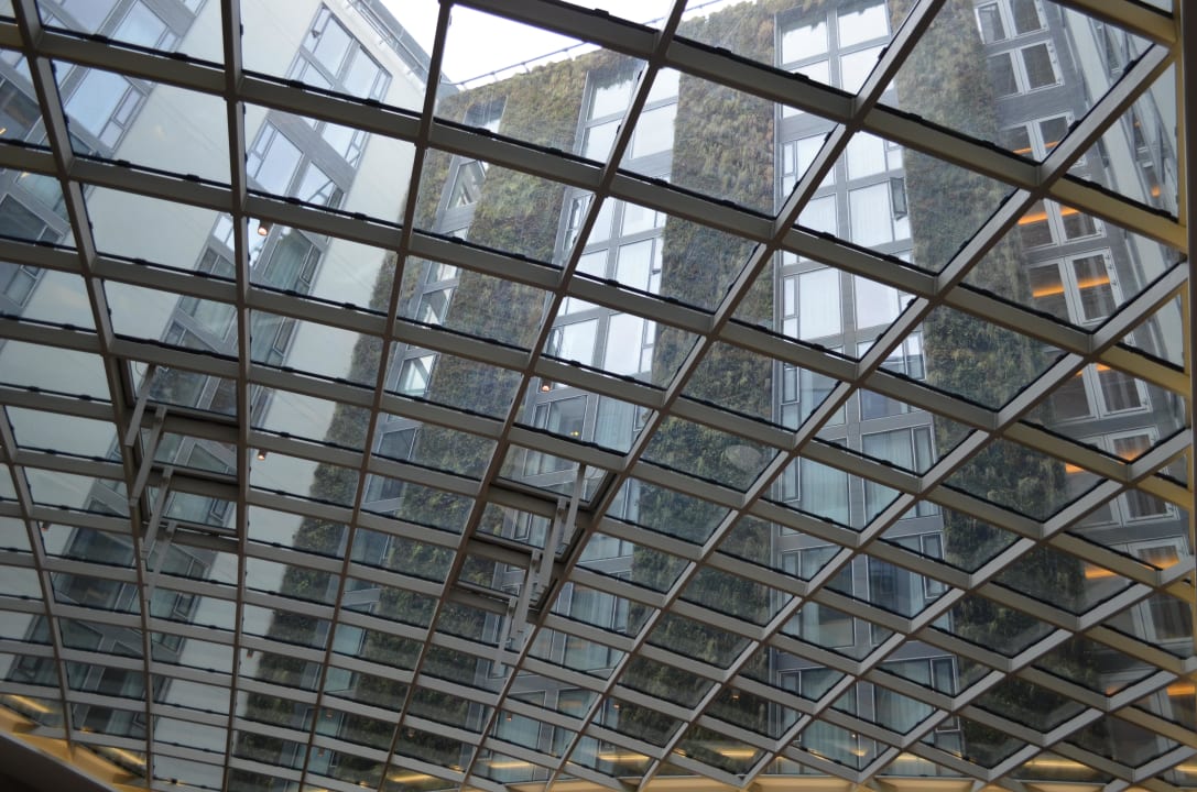 Die "Hängenden Gärten" des Hotels DoubleTree by Hilton Hotel London - Tower of London