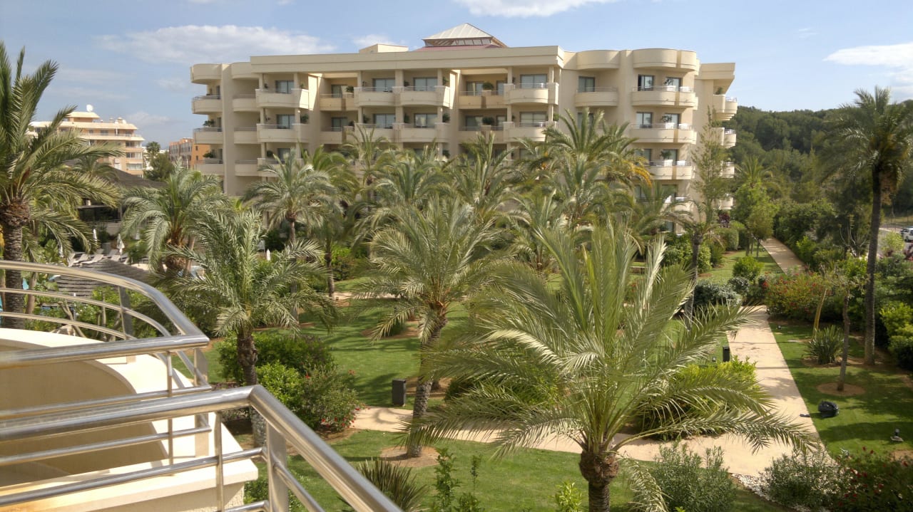 Blick vom Balkon 214 Richtung Pool Protur Biomar Sensatori Resort