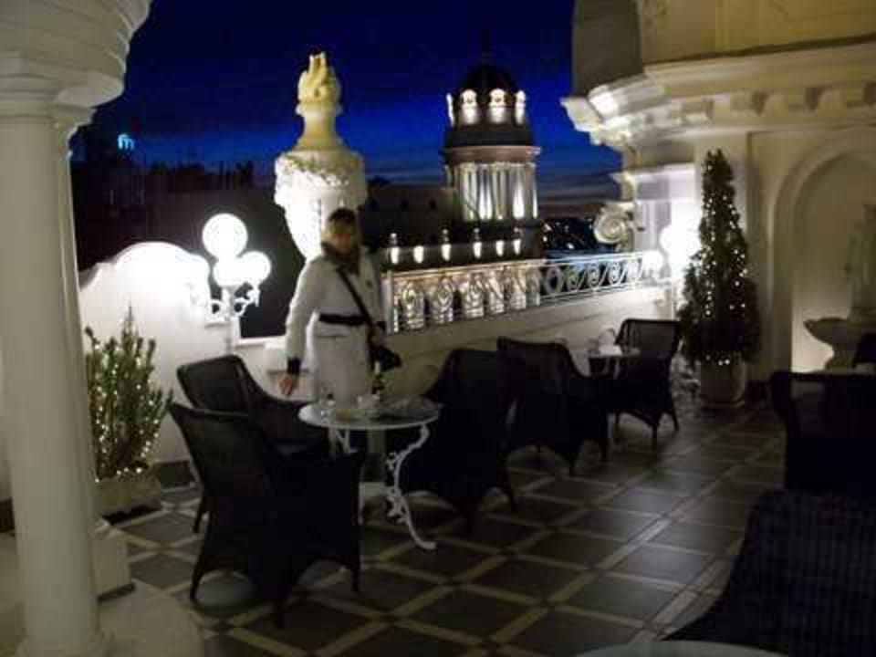 Baraußenbereich auf dem Dach Hotel Atlantico