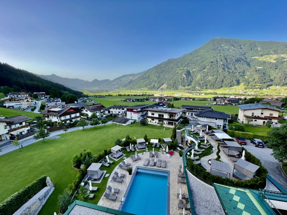 Ausblick Platzlhof - Mein Hotel im Zillertal